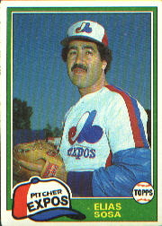 1981 Topps Baseball Cards      181     Elias Sosa